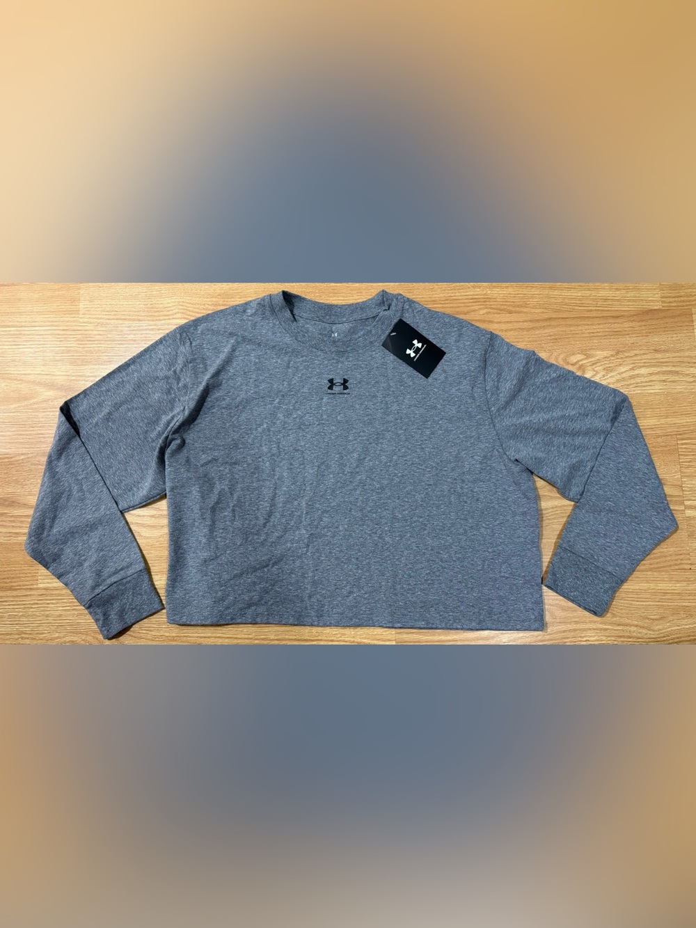 Under Armour Rival Boxy LS - Women’s M - NWT - Gray